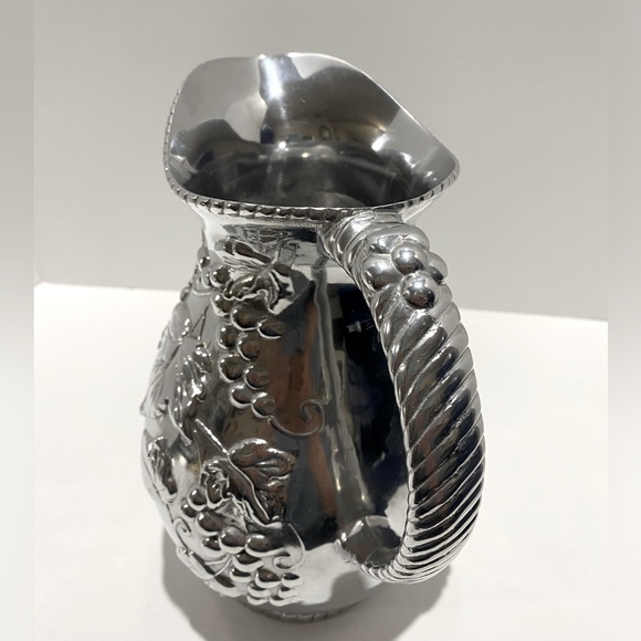 Lenox "Grape Weave" Pewter Beverage Pitcher NWOT - Picture 6 of 12